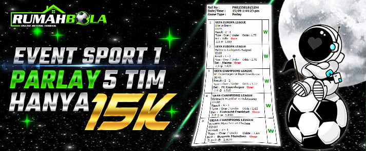 EVENT PARLAY 5 TEAM 15K